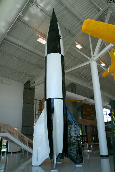 German V2 rocket (1945) at Evergreen Aviation & Space Museum. OR.