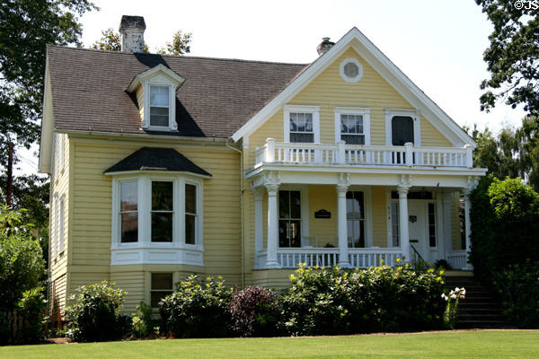 Connor House (1860s) (914 5th Ave.). Albany, OR. Style: Colonial Revival.