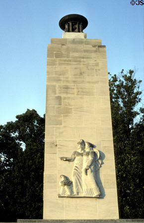 Eternal Light Peace Memorial at Gettysburg National Military Park. Gettysburg, PA.