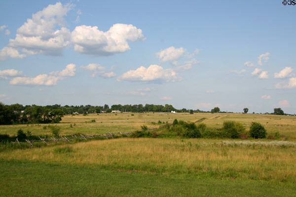 Gettysburg Battlefield overview. Gettysburg, PA.