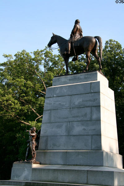 Virginia monument at Gettysburg National Military Park. Gettysburg, PA.