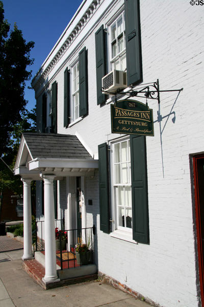 Passages Inn (267 Baltimore St.). Gettysburg, PA.