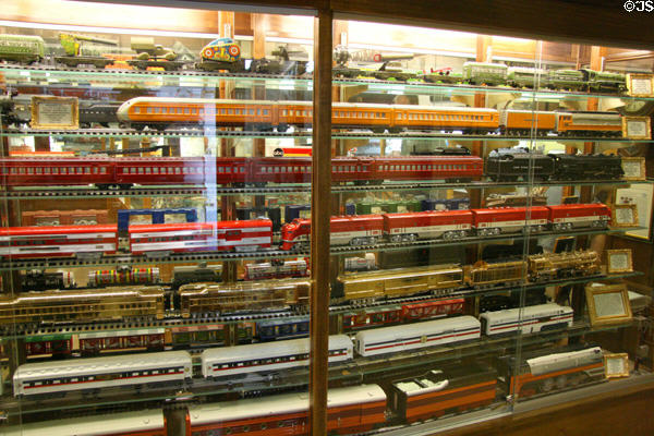 Lionel train collection at Lincoln Train Museum. Gettysburg, PA.