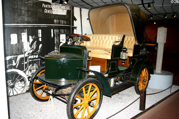 Gardner Serpollet Steam car (1902) from France in Pennsylvania State Museum. Harrisburg, PA.