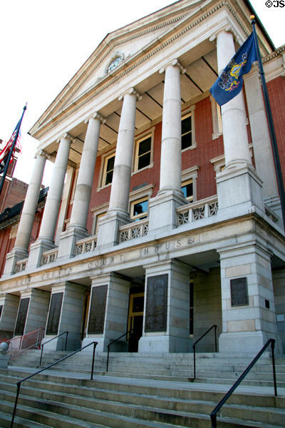 York County Court House (1899) (28 E. Market St.). York, PA. Architect: John A. Dempwolf.