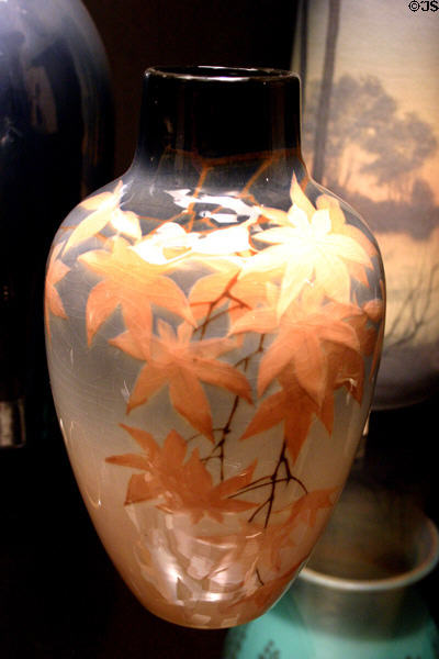 Vase (1907) by Rookwood Pottery at Philadelphia Museum of Art. Philadelphia, PA.