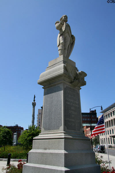 George Washington monument at Lackawanna County Courthouse. Scranton, PA.