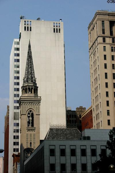 Spire of Smithfield United Church (1925-6). Pittsburgh, PA. Architect: Henry Hornbostel.