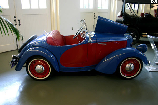 Bantam Roadster (1939) by American Bantam Car Co., Butler, PA, at Frick Mansion Auto Collection. Pittsburgh, PA.
