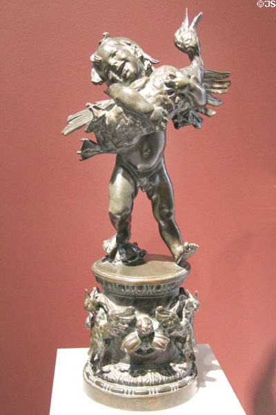 Boy & Duck bronze statue (1895) by Frederick William MacMonnies at Carnegie Museum of Art. Pittsburgh, PA.