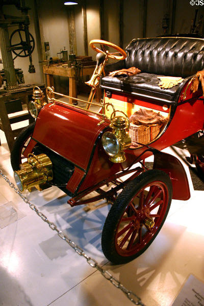 Ford Model A Two (1903), first car in regular production by Ford, at AACA Museum. Hershey, PA.