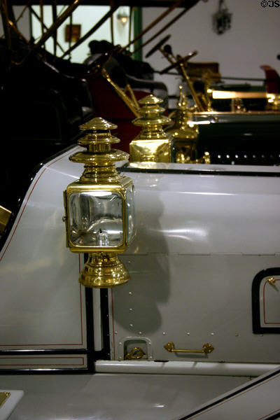 Lamps of Ford Model K (1908) at AACA Museum. Hershey, PA.