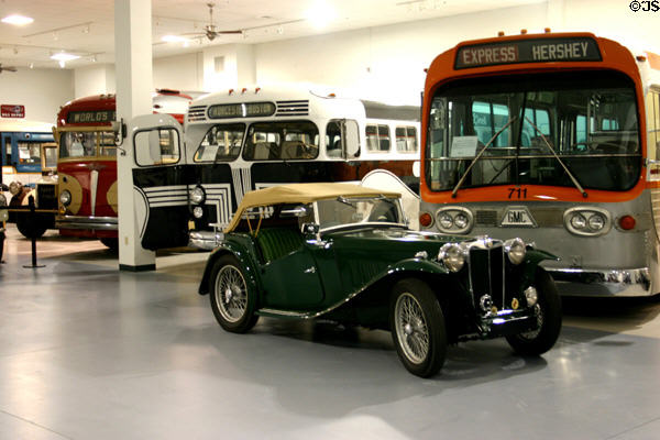 Bus & car collection of Antique Automobile Club of America Museum. Hershey, PA.