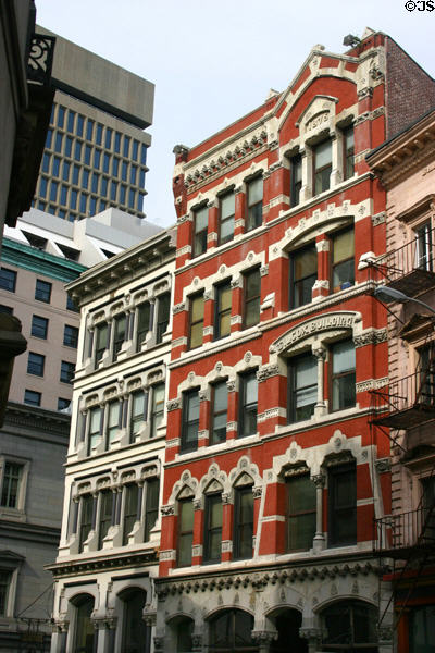 Wilcox Building (1875) (Weybosset St.). Providence, RI.