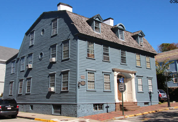 John Banister House (1751) (56 Pelham St). Newport, RI.