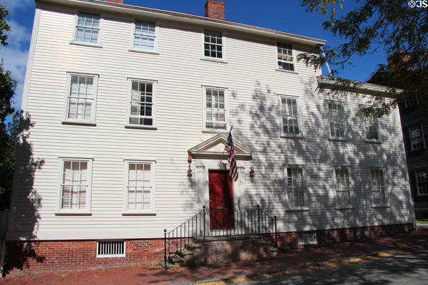 Neoclassical home (38 Pelham St.). Newport, RI.