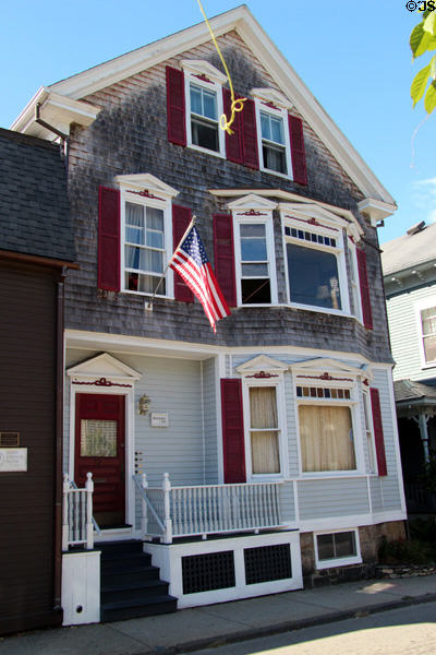 Hyde House (c1898) (87 Spring St.). Newport, RI.