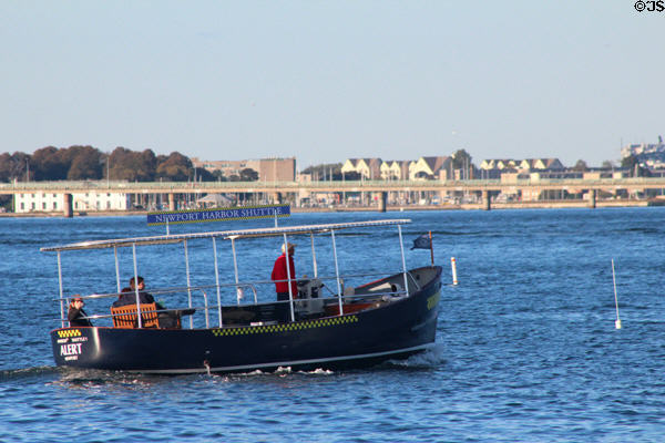 Newport Harbor Shuttle boat. Newport, RI.