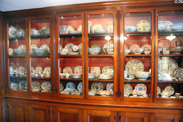 China collection at Chateau-sur-Mer. Newport, RI.