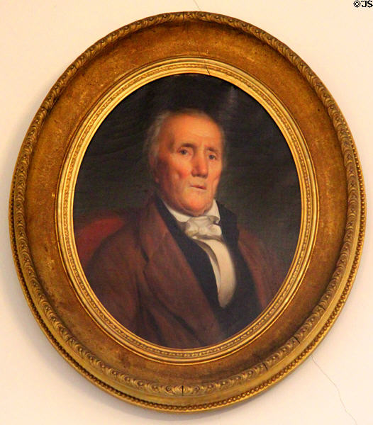 Portrait of Mr. Francis Morris (mid 1800s) at Chepstow. Newport, RI.