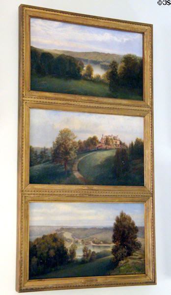 Landscapes by Alexander Lawrie at Chepstow. Newport, RI.