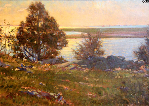 Paradise painting (1912) by Helena Sturtevant at Newport Art Museum. Newport, RI.