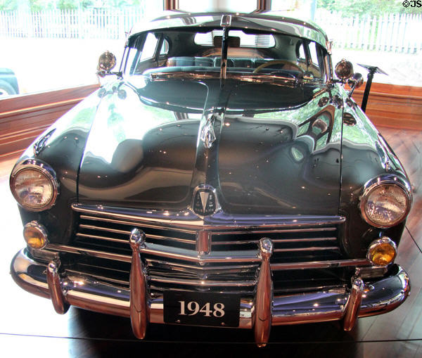 Hudson Commodore Sedan (1948) at Audrain Automobile Museum. Newport, RI.