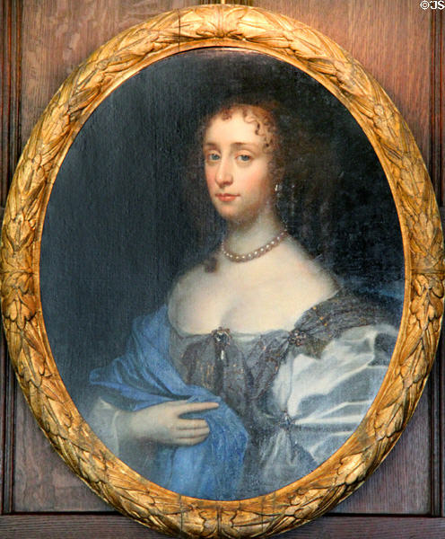 Portrait of a Lady (17thC) by circle of Michael John Wright at Rough Point. Newport, RI.