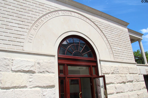 Visitors Center of at Touro Synagogue (2010). Newport, RI. Architect: Holly Grosvenor.