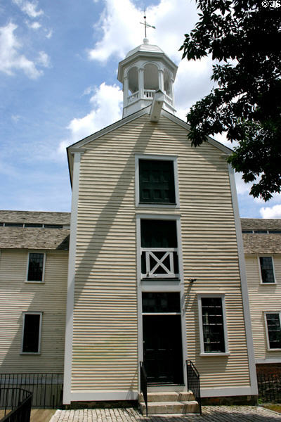 Slater Mill entrance tower. Pawtucket, RI.