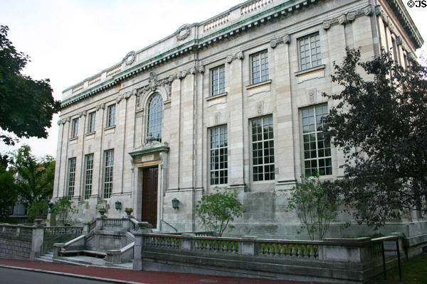 John Hay Library (1910). Providence, RI. Style: English Renaissance. Architect: Shepley, Rutan & Coolidge.