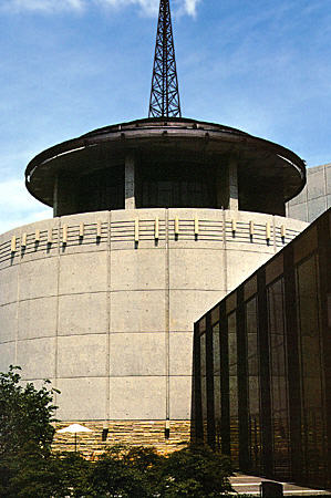 Tower of Country Music Hall of Fame. Nashville, TN.