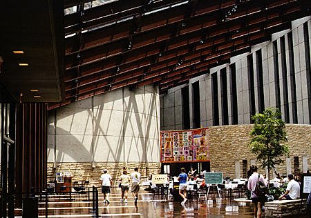 Entry hall of Country Music Hall of Fame. Nashville, TN.