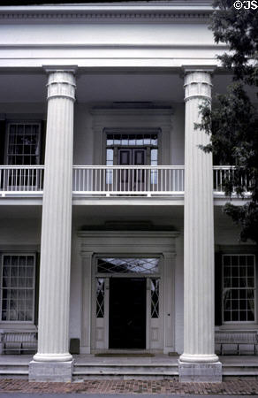 The Hermitage where President Andrew Jackson, hero of the battle of New Orleans spent his retirement & died. Nashville, TN.