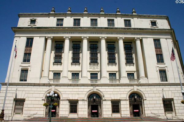 Post Office & Federal Courthouse (1937) (315 East Houston). San Antonio, TX.