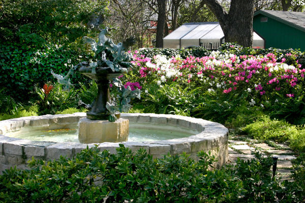 Fountain on grounds of former Ursuline Academy. San Antonio, TX.