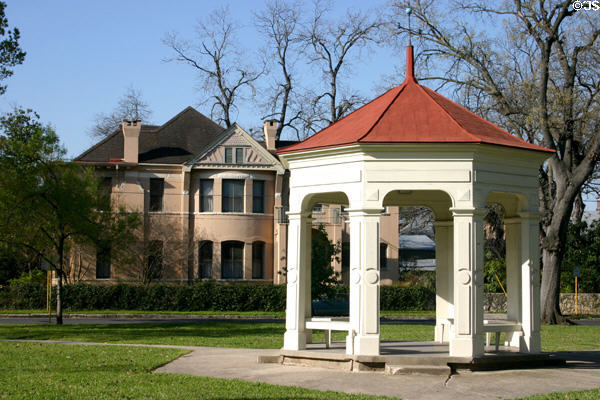 King William Park bandstand (1892). San Antonio, TX.