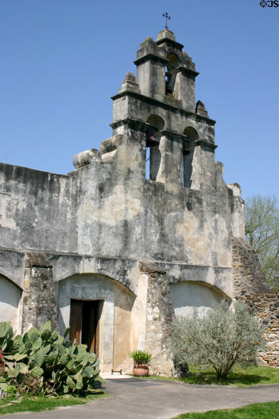 Mission San Juan Capistrano (1731-56) (9101 Graf Rd.). San Antonio, TX. On National Register.