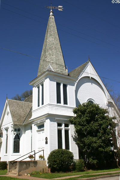 Bastrop Christian Church (1895) (Church at Spring St.). Bastrop, TX.