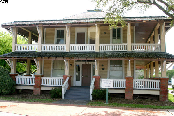 Grande-Grossman house (1904) in Heritage Park. Corpus Christi, TX.