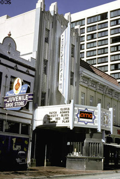 Sundance Theater. Fort Worth, TX. Style: Art Deco.