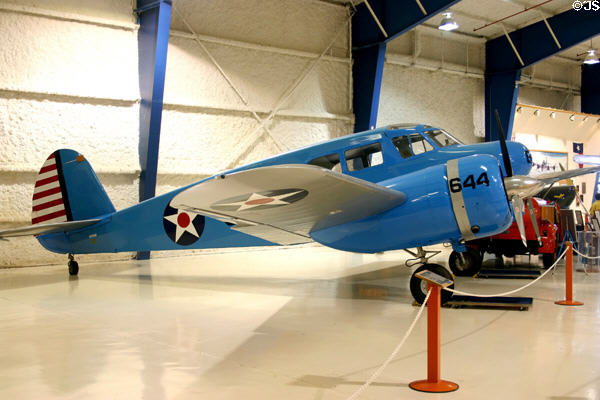 Cessna AT-17 / UC-78 (T-50) trainer at Lone Star Flight Museum. Galveston, TX.