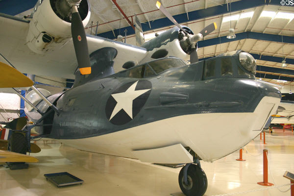 PBY Catalina nose at Lone Star Flight Museum. Galveston, TX.