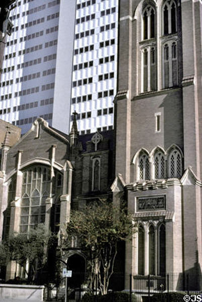 First United Methodist Church (1867). Houston, TX.