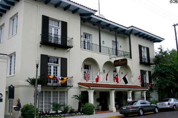 La Posada Hotel (1916) (1000 Zaragoza St.) former Old Laredo High School. Laredo, TX.