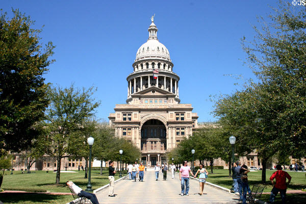 State Capitol grounds. Austin, TX.