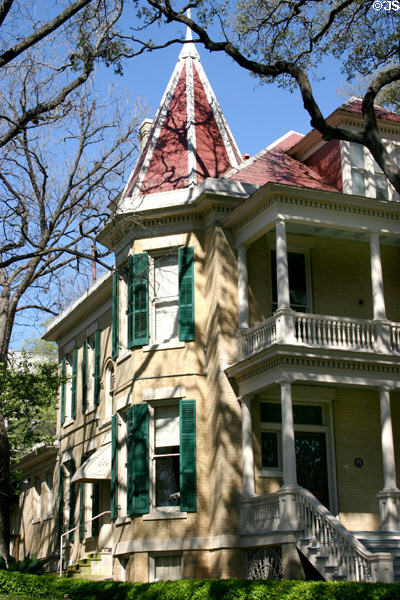 Pierre Bremond house (402 West 7th St.). Austin, TX. Style: Queen Anne.