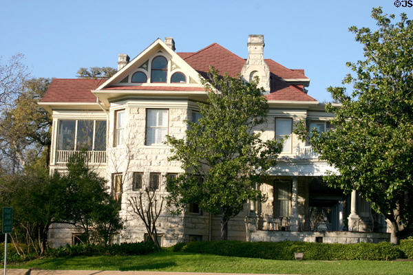 William T. Caswell house (1906) (1502 West Ave.) son of Daniel. Austin, TX. Style: Victorian.