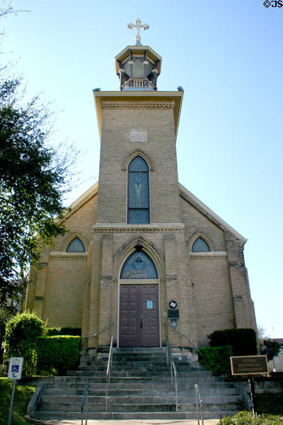 Gethsemane Church now a museum (1883) (1510 Congress Ave.). Austin, TX. Style: Gothic Revival. On National Register.