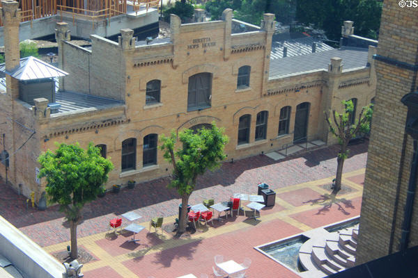 Beretta Hops House from former brewery at San Antonio Museum of Art. San Antonio, TX.